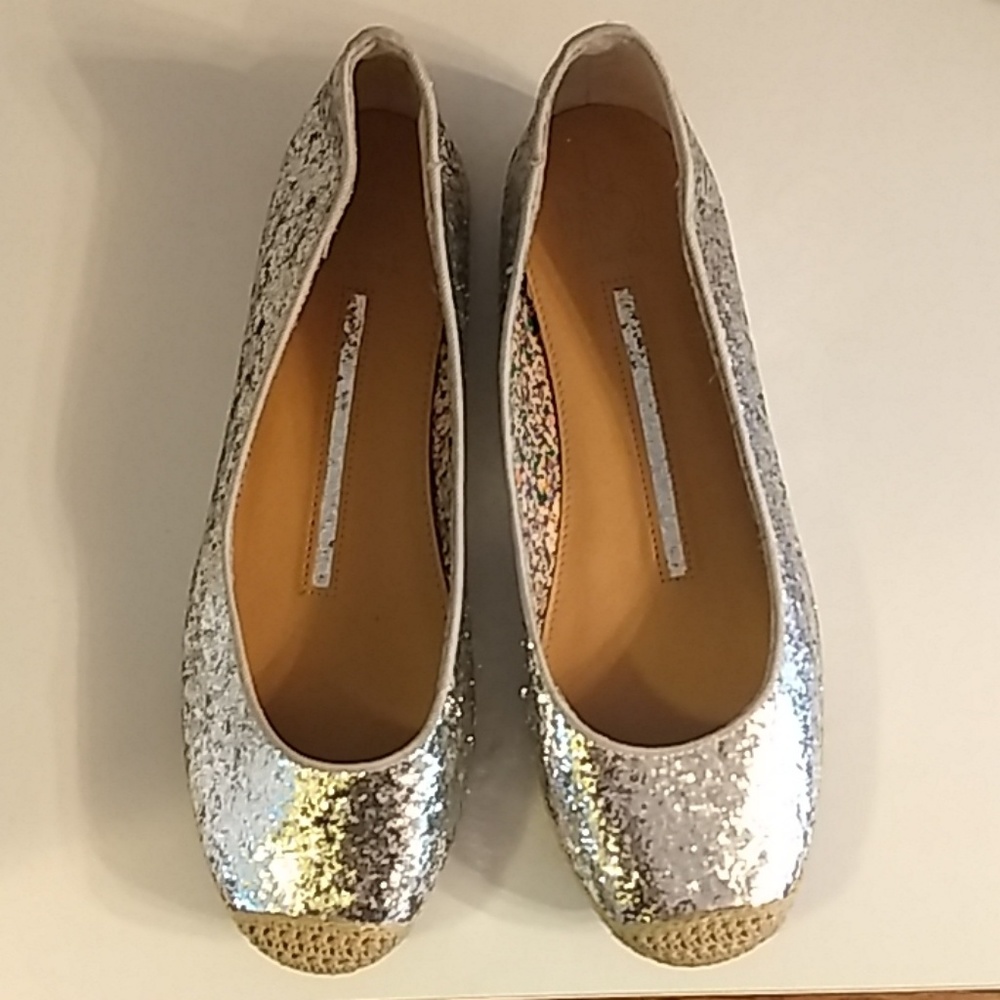 Sparkly New Directions Tacoma Espadrilles flats